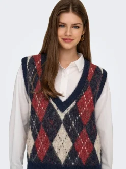 Outlet ONLNOEME Vest Dame Strik & Cardigans