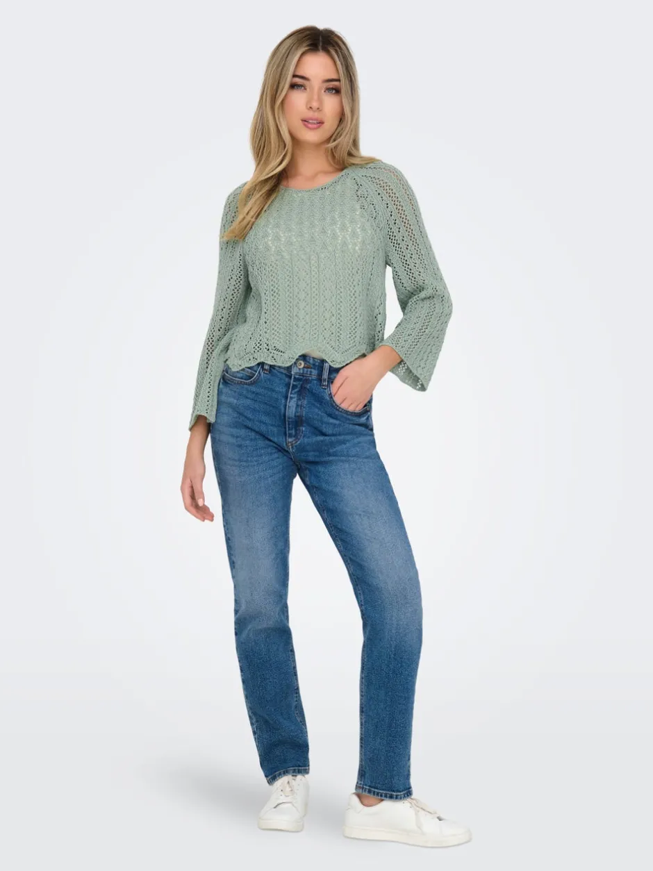 Online ONLNOLA Striktrøje Dame Strik & Cardigans