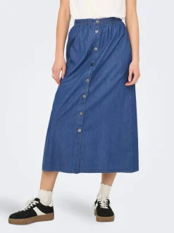 Discount ONLNOVA Nederdel Midinederdel Dame Nederdele