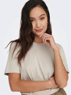 New ONL T-shirt Dame Toppe