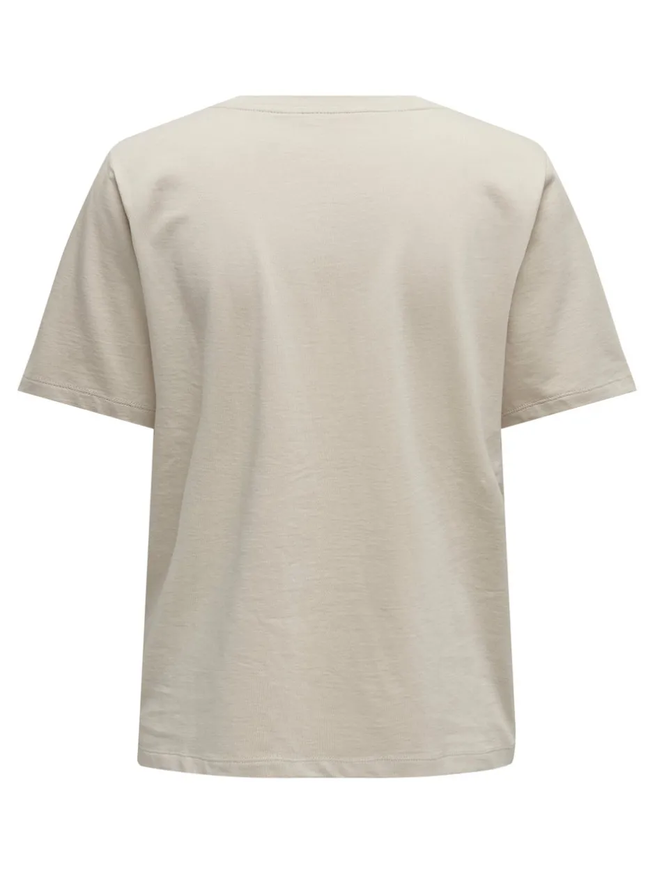 New ONL T-shirt Dame Toppe