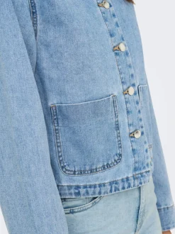 Sale ONLPALMA Denimjakke Dame Jakker Og Frakker|Double Denim