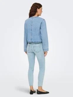 Sale ONLPALMA Denimjakke Dame Jakker Og Frakker|Double Denim