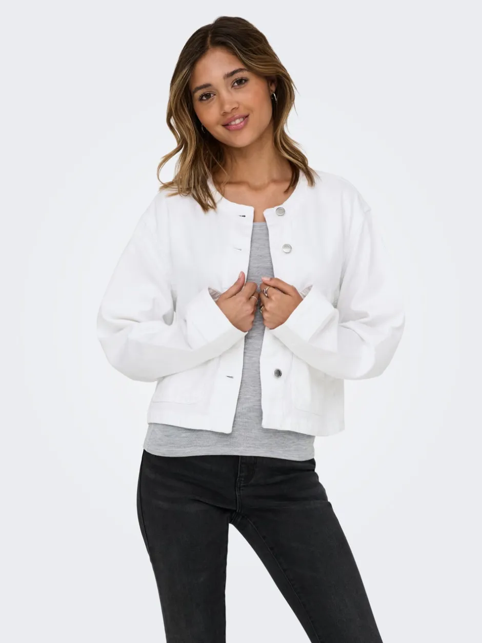 Best ONLPALMA Denimjakke Dame Jakker Og Frakker|Double Denim