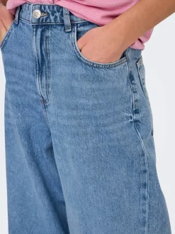 ONLPAULINA Høj talje Baggy fit Jeans Dame Jeans|Jeans
