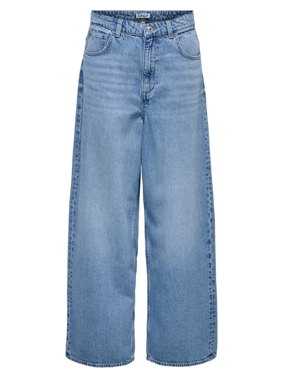 ONLPAULINA Høj talje Baggy fit Jeans Dame Jeans|Jeans