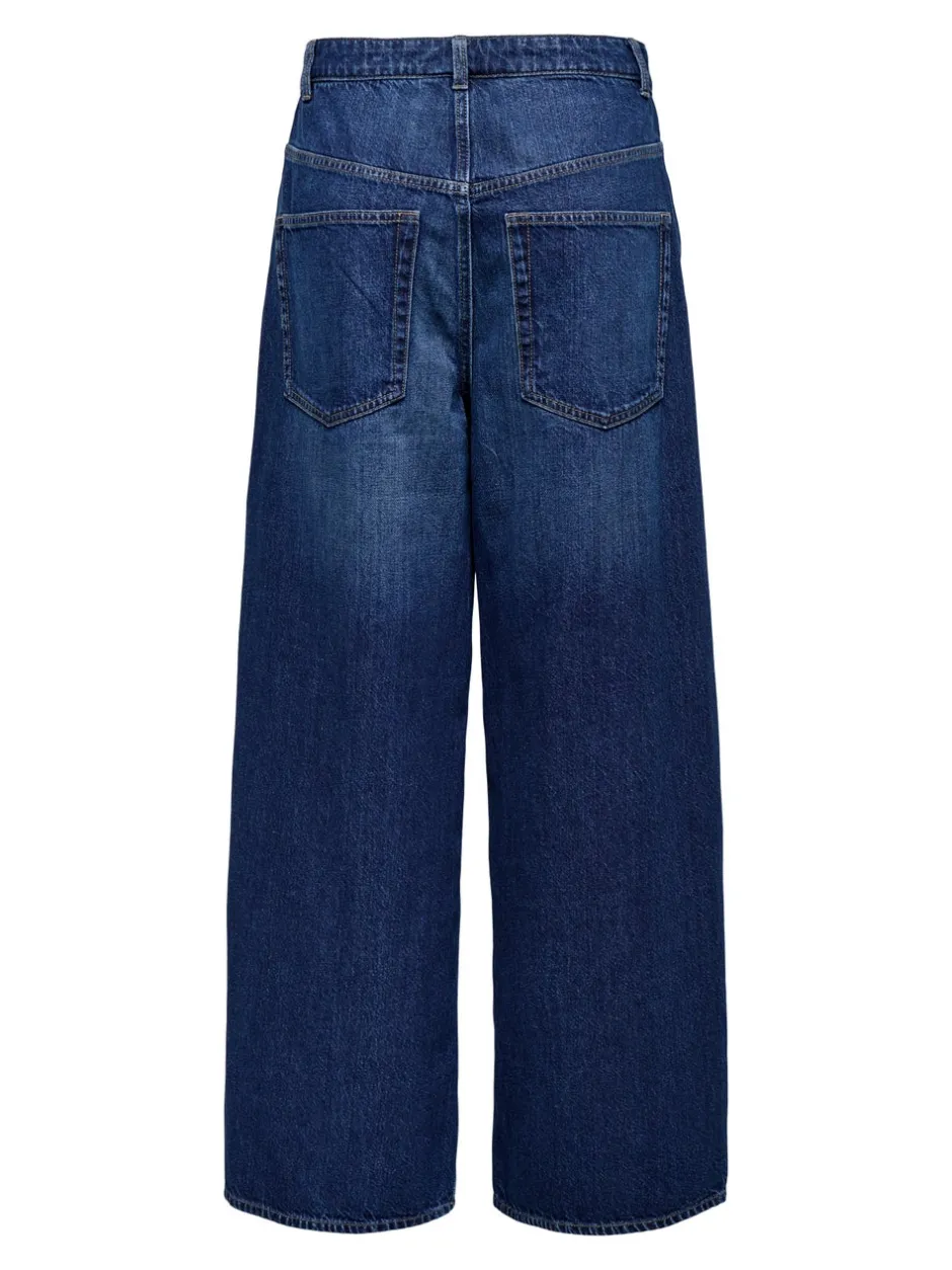 Hot ONLPAULINA Høj talje Baggy fit Jeans Dame Jeans|Jeans