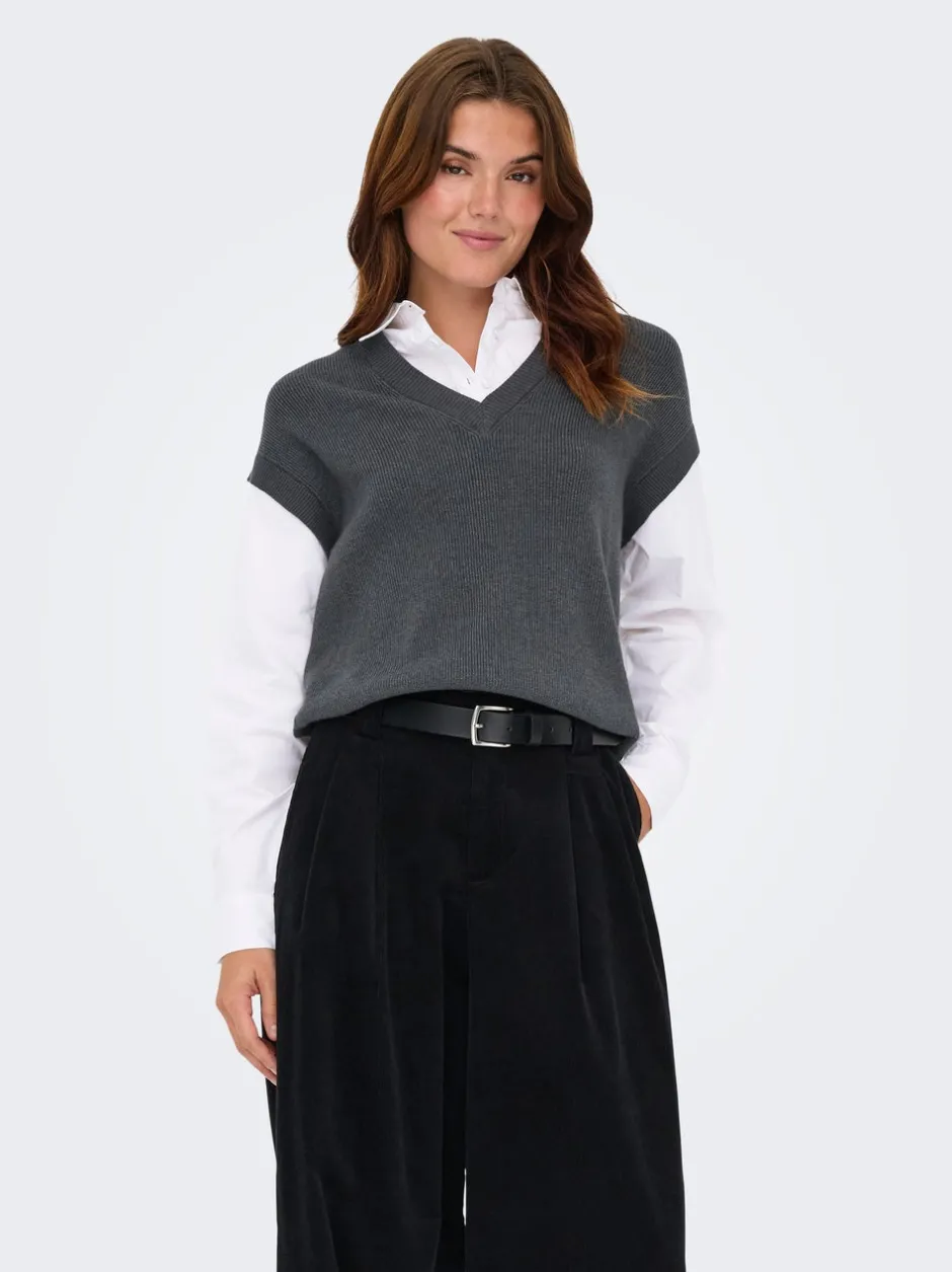 Sale ONLPAYSON Vest Dame Strik & Cardigans
