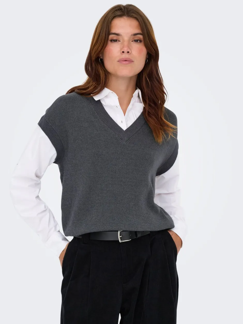 Sale ONLPAYSON Vest Dame Strik & Cardigans