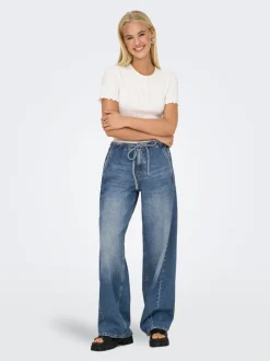 ONLPENNIE Wide leg fit Jeans Dame Jeans|Jeans