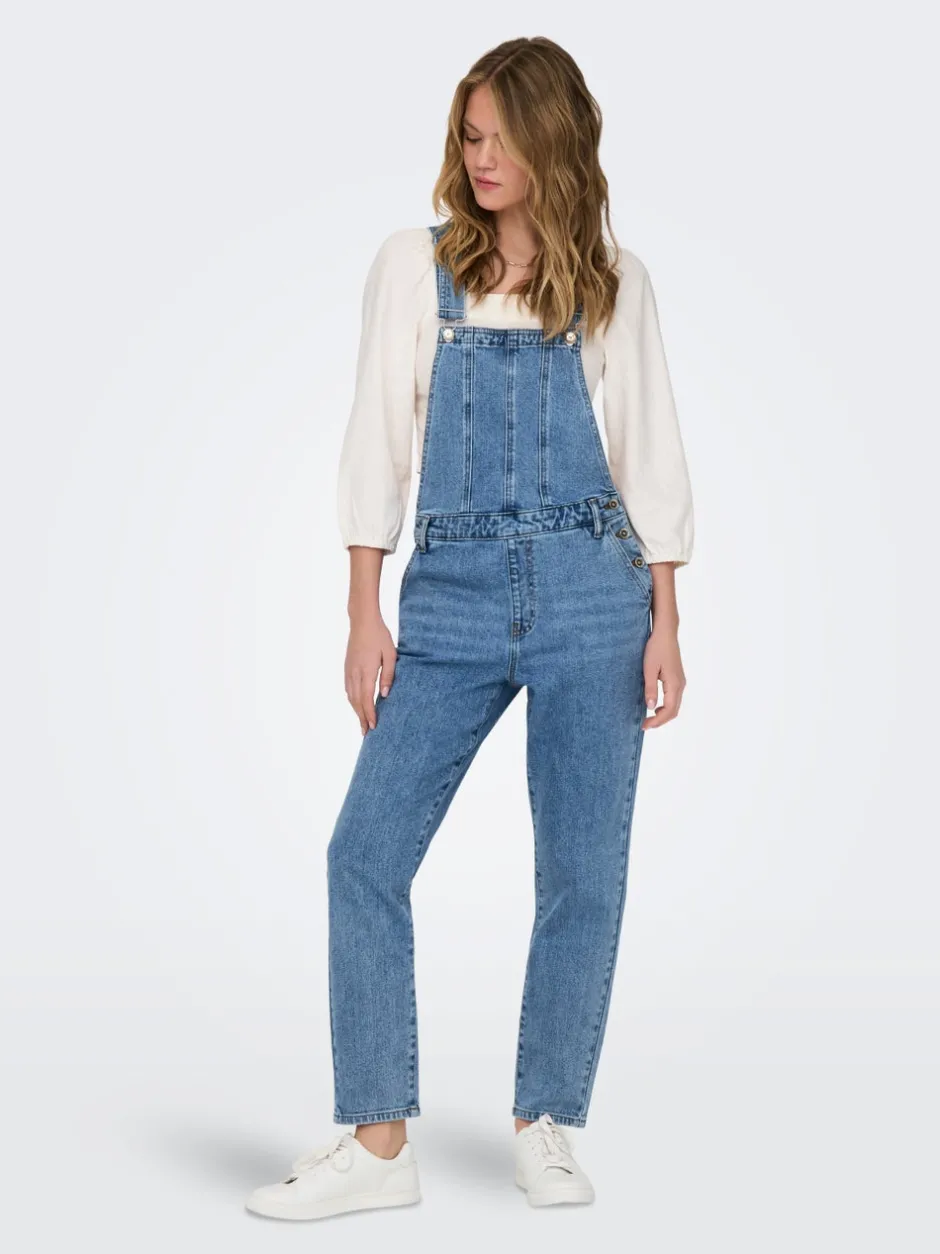Outlet ONLPERCY Slim fit Jeans overall Dame Jumpsuits