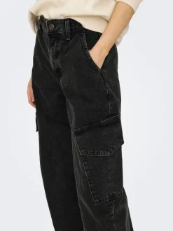Discount ONLPERNILLE Høj talje Joggingfit Jeans Dame Jeans|Jeans