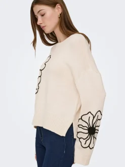 Sale ONLPETRA Striktrøje Dame Strik & Cardigans