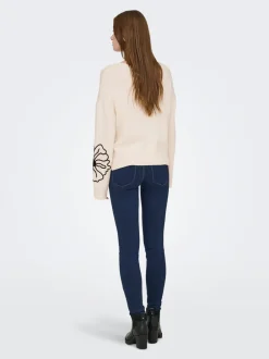 Sale ONLPETRA Striktrøje Dame Strik & Cardigans