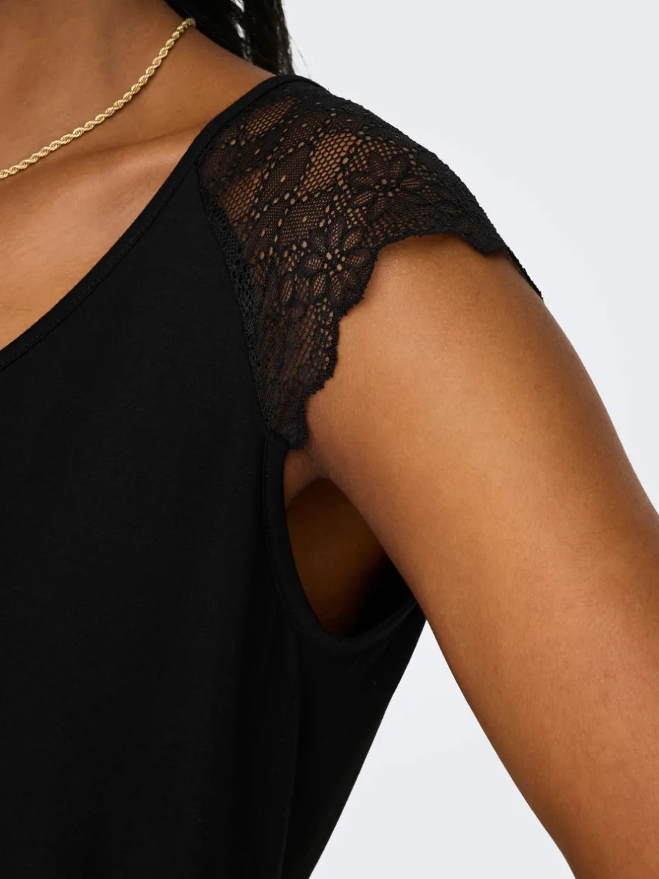Online ONLPETRA Top Dame Toppe