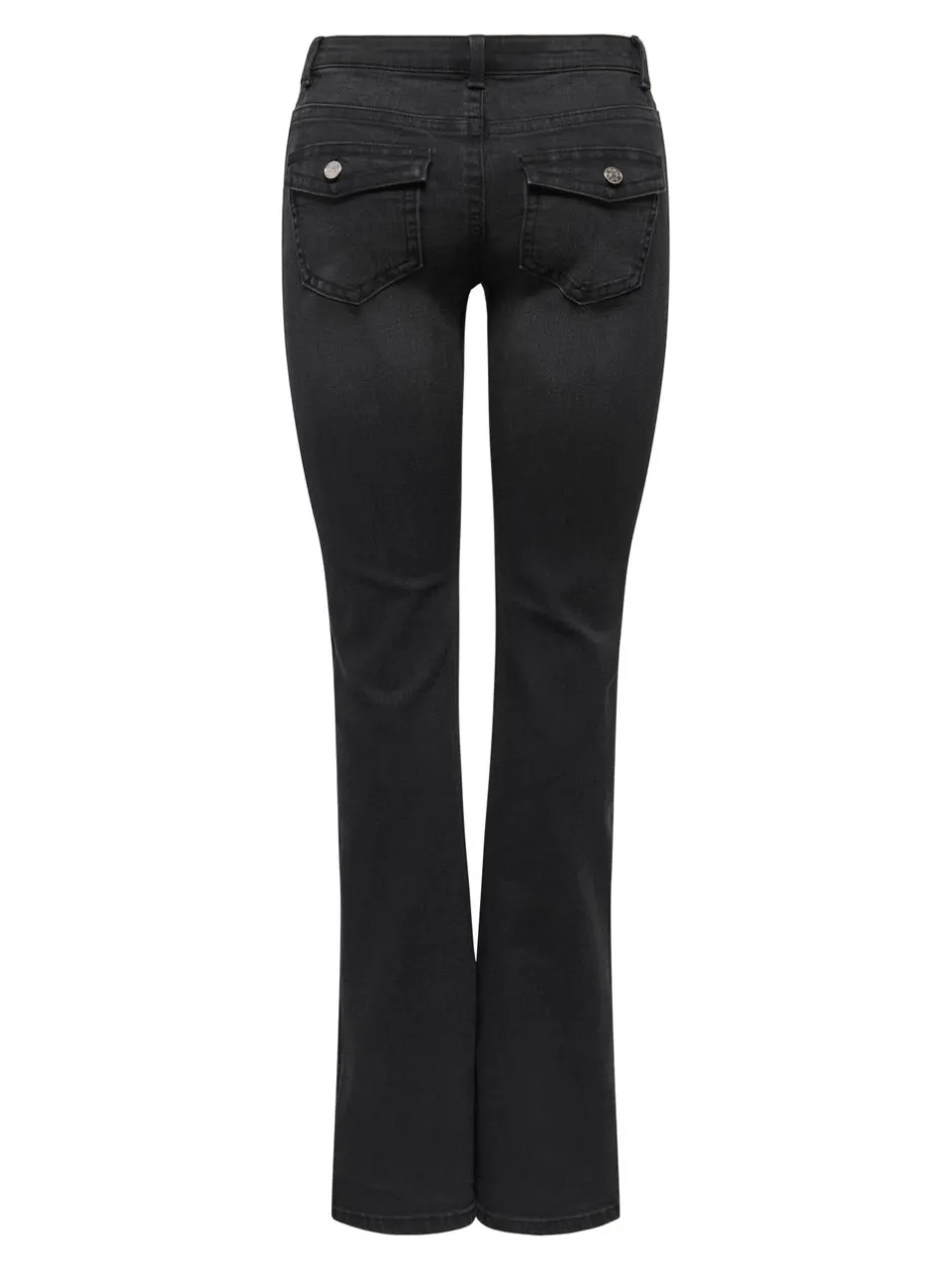 Best ONLPHOEBE Lav talje Flared fit Jeans Dame Jeans|Jeans
