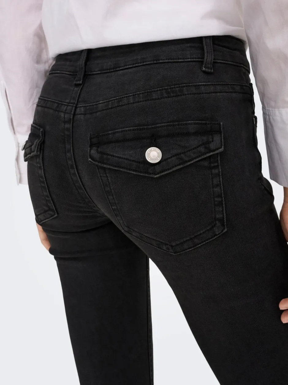 Best ONLPHOEBE Lav talje Flared fit Jeans Dame Jeans|Jeans