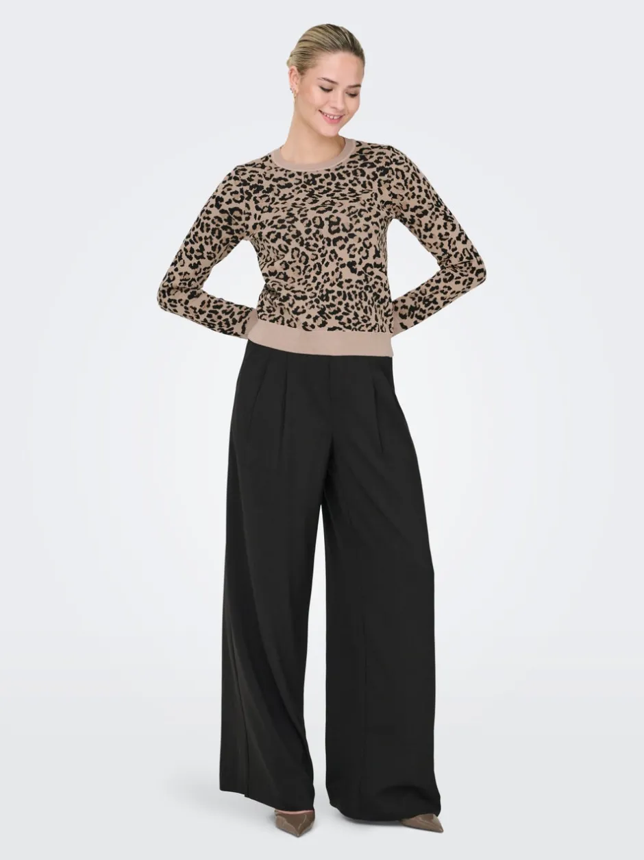 Sale ONLPILUA Striktrøje Dame Strik & Cardigans