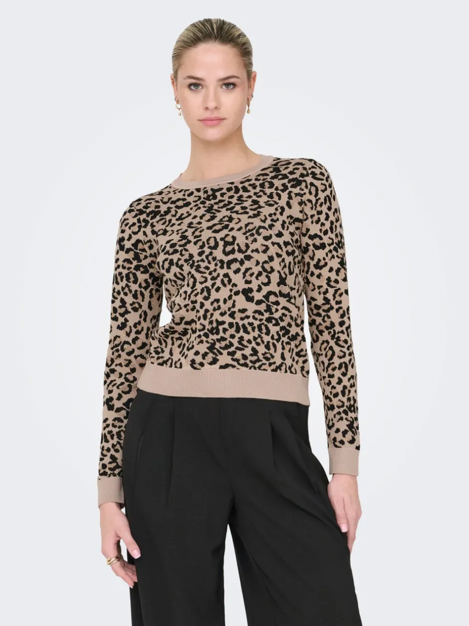 Sale ONLPILUA Striktrøje Dame Strik & Cardigans
