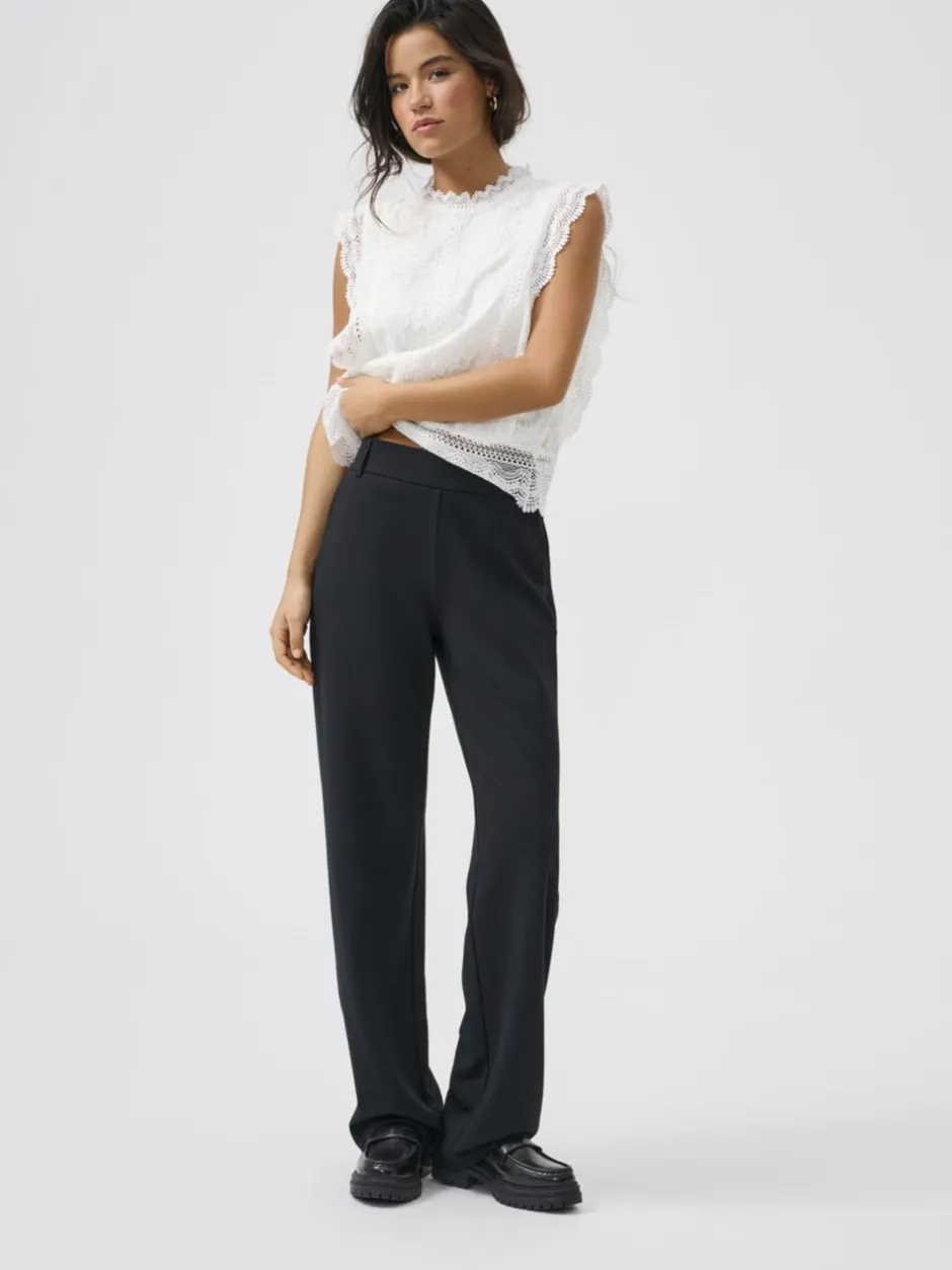 Hot ONLPOPTRASH Straight fit Habitbukser Dame Bukser