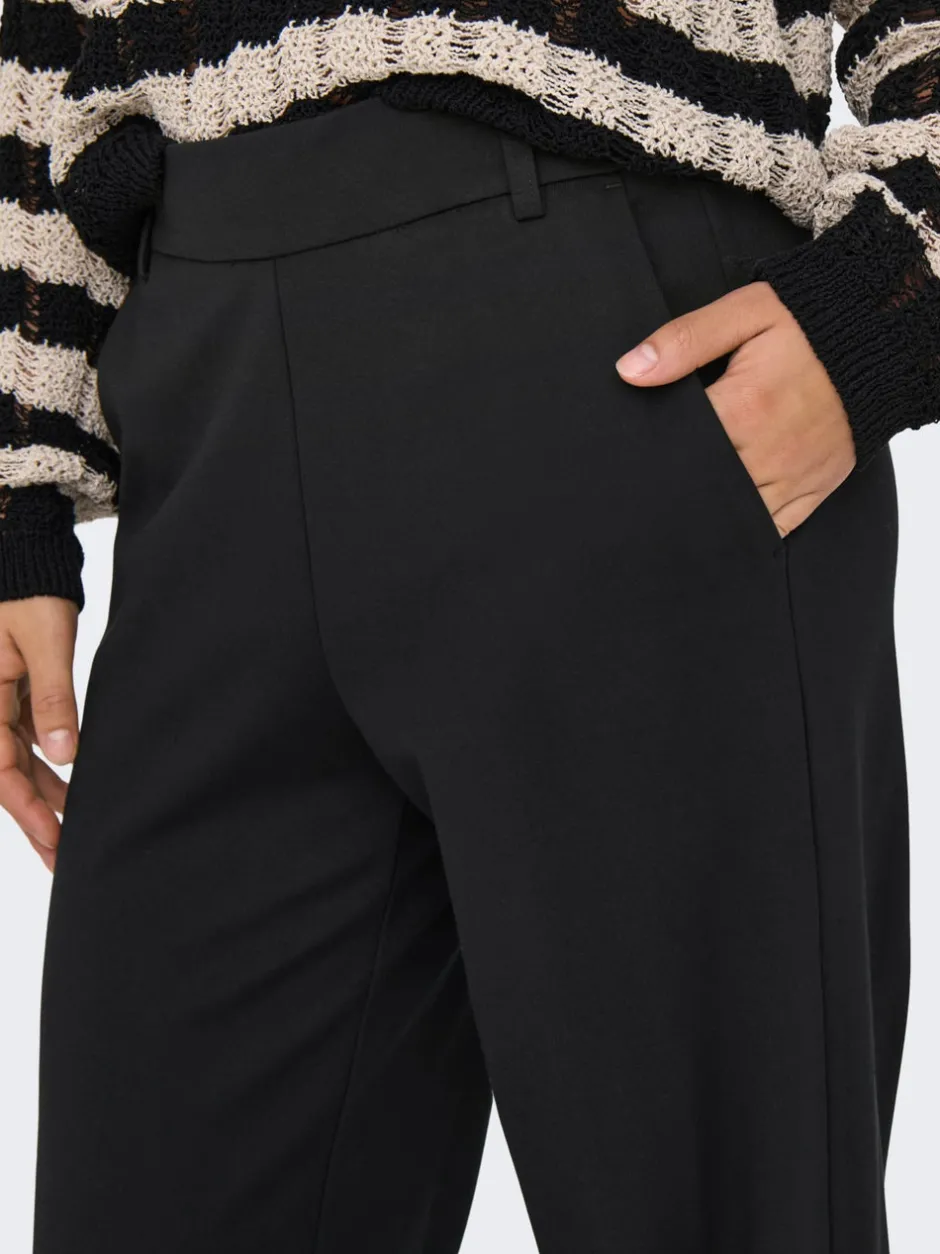 Hot ONLPOPTRASH Straight fit Habitbukser Dame Bukser