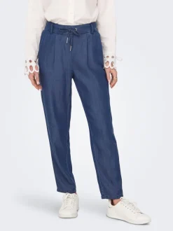 Sale ONLPOPTRASH Straight fit Bukser Dame Bukser