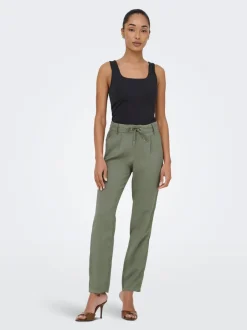Sale ONLPOPTRASH Straight fit Bukser Dame Bukser