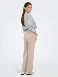 Sale ONLPOPTRASH Straight fit Habitbukser Dame Bukser