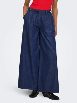 Clearance ONLPOSE Høj talje Wide leg fit Jeans Dame Jeans|Jeans