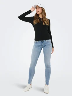 Hot ONLPOWER Lav talje Skinny fit Ankellængde Jeans Dame Jeans|Jeans