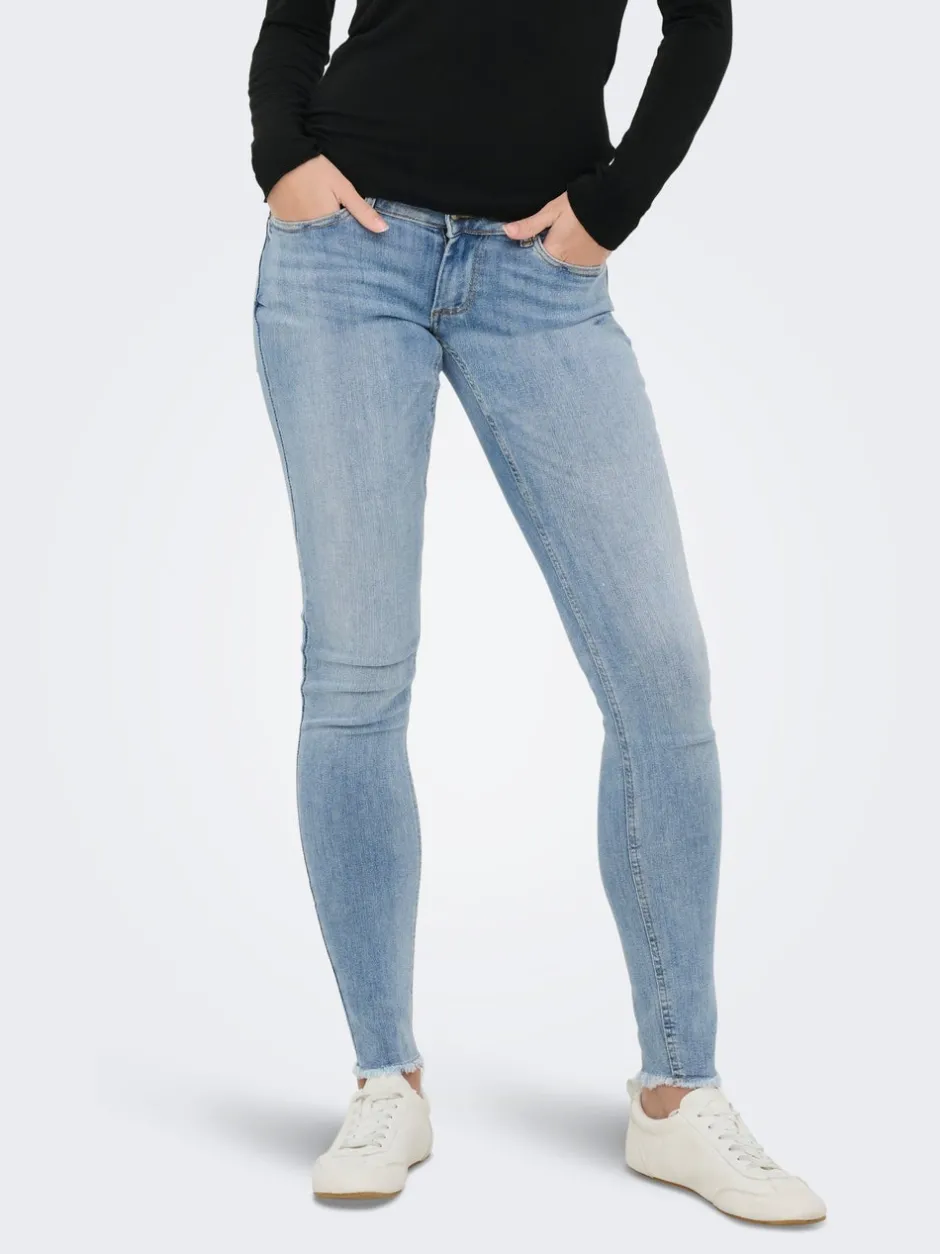 Hot ONLPOWER Lav talje Skinny fit Ankellængde Jeans Dame Jeans|Jeans