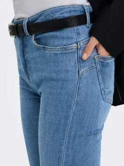 Hot ONLPOWER Mellemhøj talje Flared fit Jeans Dame Jeans|Jeans