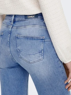 Sale ONLPOWER Mellemhøj talje Skinny fit Jeans Dame Jeans|Jeans