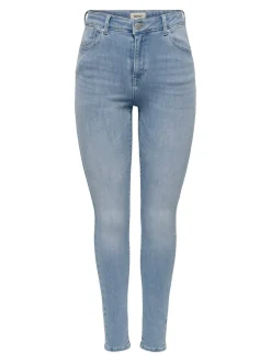 Hot ONLPOWER Mellemhøj talje Skinny fit Jeans Dame Jeans|Jeans