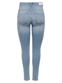Hot ONLPOWER Mellemhøj talje Skinny fit Jeans Dame Jeans|Jeans
