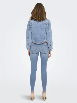 Hot ONLPOWER Mellemhøj talje Skinny fit Jeans Dame Jeans|Jeans