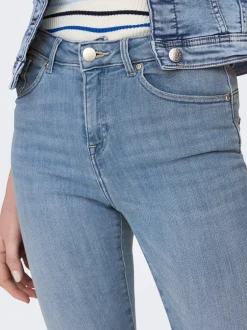 Hot ONLPOWER Mellemhøj talje Skinny fit Jeans Dame Jeans|Jeans