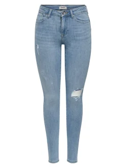 Outlet ONLPOWER Mellemhøj talje Skinny fit Jeans Dame Jeans|Jeans