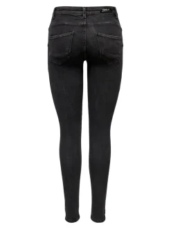 Best ONLPOWER Mellemhøj talje Skinny fit Jeans Dame Jeans|Jeans