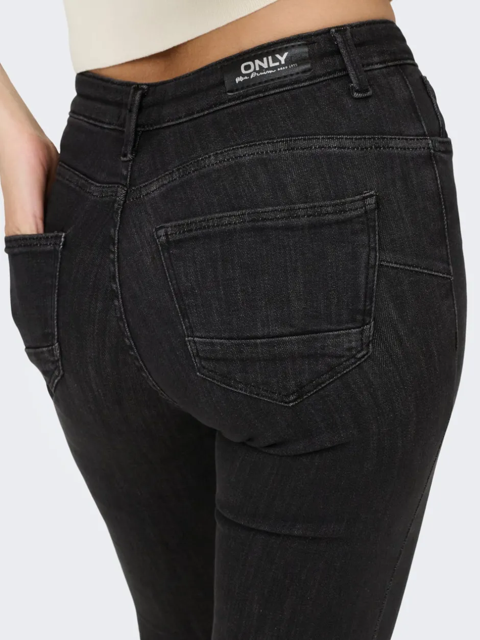 Best ONLPOWER Mellemhøj talje Skinny fit Jeans Dame Jeans|Jeans