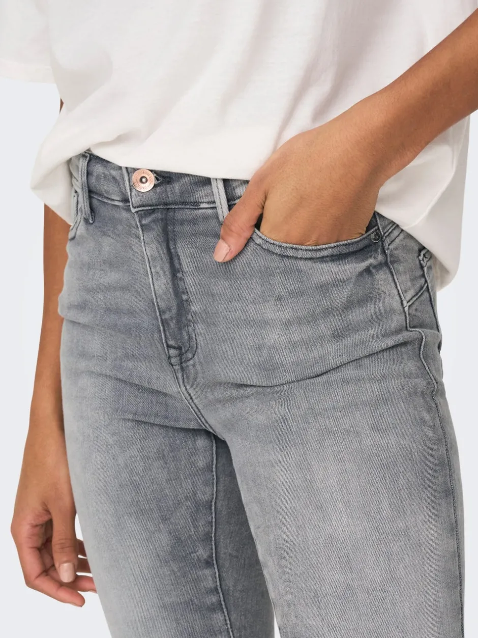 Hot ONLPOWER Mellemhøj talje Skinny fit Jeans Dame Jeans|Jeans