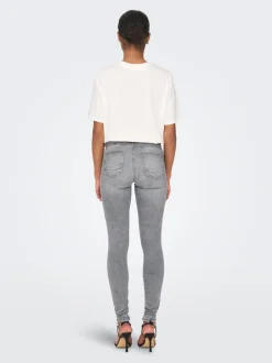 Hot ONLPOWER Mellemhøj talje Skinny fit Jeans Dame Jeans|Jeans