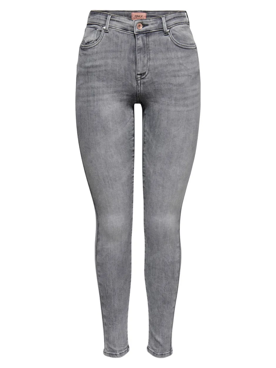Hot ONLPOWER Mellemhøj talje Skinny fit Jeans Dame Jeans|Jeans