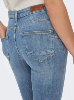 Discount ONLPOWER Mellemhøj talje Skinny fit Ankellængde Jeans Dame Jeans|Jeans