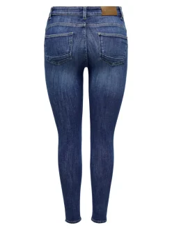 Best ONLPOWER Mellemhøj talje Skinny fit Jeans Dame Jeans|Jeans