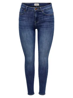Best ONLPOWER Mellemhøj talje Skinny fit Jeans Dame Jeans|Jeans