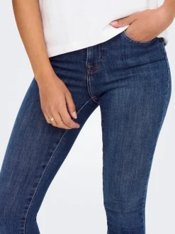 Best ONLPOWER Mellemhøj talje Skinny fit Jeans Dame Jeans|Jeans