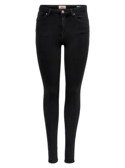 Sale ONLPOWER Mellemhøj talje Skinny fit Jeans Dame Jeans|Jeans