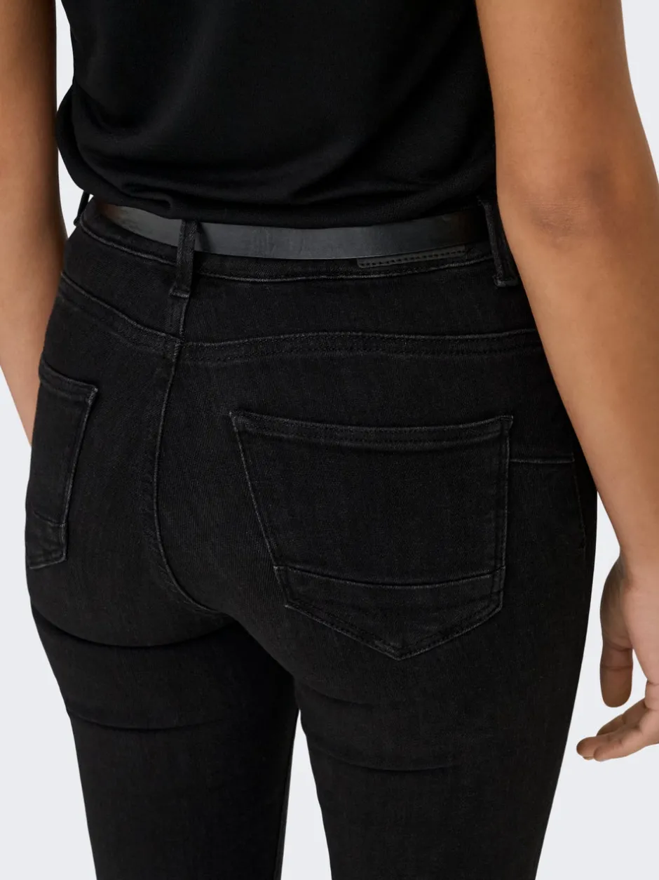 Sale ONLPOWER Mellemhøj talje Skinny fit Jeans Dame Jeans|Jeans