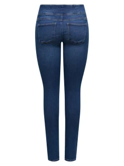 Best ONLRAIN Høj talje Skinny fit Jeans Dame Jeans|Jeans